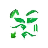 Acerbis Full Plastic Kit – Compatible with Kawasaki KX250 (21-24), KX250X (21-24), KX450 (19-23), KX450X (21-23) – green