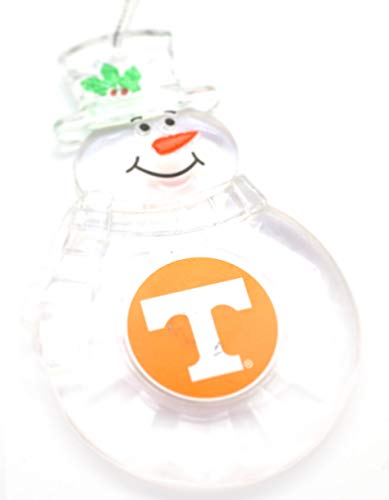 NCAA Tennessee Volunteers Traditional Snowman Ornament