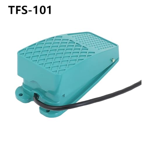 Interrupteur au pied métallique TFS-101 AC 250V 10A pour commande électrique instantanée