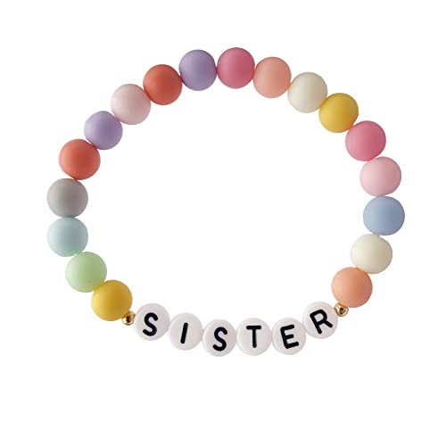 Image of Sister's Big Bracelet Gift, Little Girls' Sister Jewelry