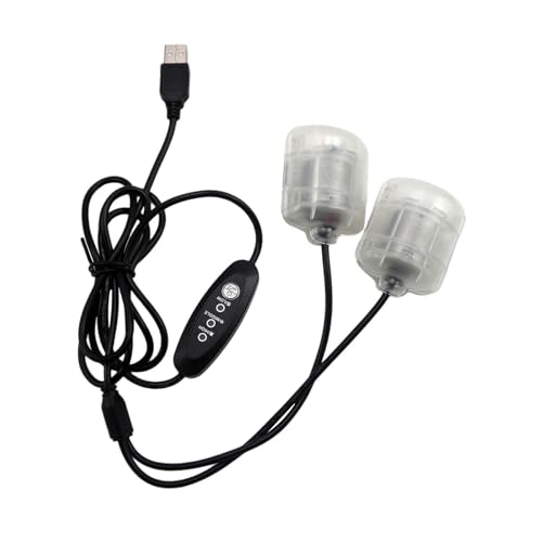 Motor de Vibración USB con Doble Motores Vibratorios Impermeable Cilíndrico de Repuesto Material PP miniatura 1