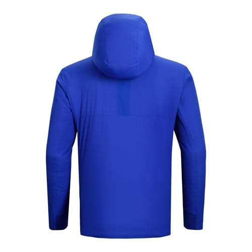 Image of KAILAS Men's Puffer Winter Down Jacket Hooded Packable Lightweight Coat Short Jacket Hiking Ski Travel Primaloft Cotton