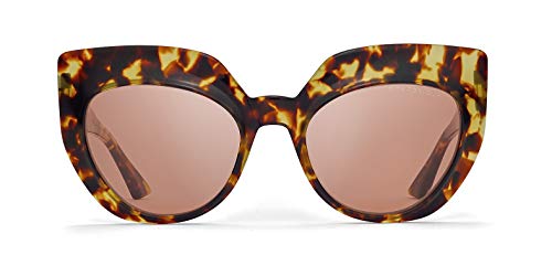 Dita DTS514-53-02AF CONIQUE Sunglasses Tokyo Tortoise w/Light Amber Rose - AR 53mm