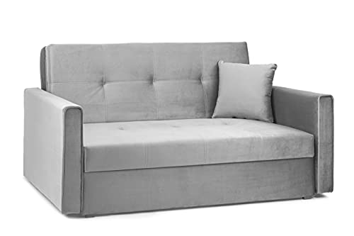 Honeypot Sofa Viva - Schlafsofa Mit Stauraum - 1-3 Sitzer - Plüsch in...