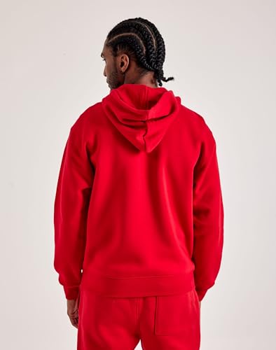 Jordan Brooklyn Full-Zip Fleece Hoodie (FV7289-687, Red)3
