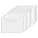 STARVAST 48 Pcs Pochette Porte Documents A4 Transparentes - Pochette Plastique A4 en Polypropylène avec Bouton Pression pour la Maison et le Bureau