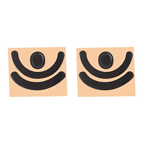 chenpaif 2 Sets 0.6mm para Logitech G403 Juegos Laser Gaming Mouse Teflon Feet Ratones Patines Cover