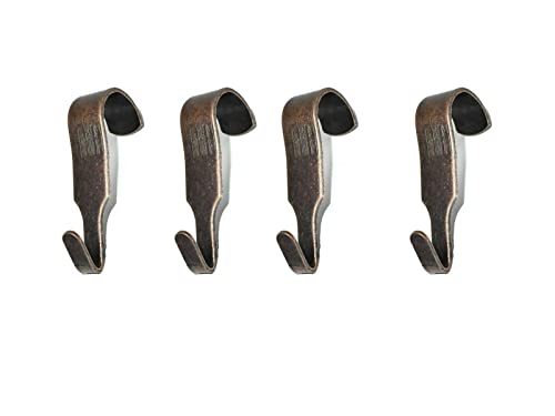 Picture Rail Hooks Bronze Narrow Picture Rail Hooks Heavy Duty Gallery Hanging Moulding Hooks Mirror Photo Frame Hanging Metal Hooks Pack of 10