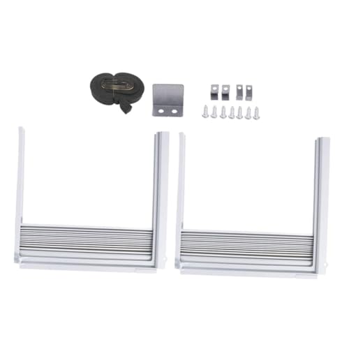 MOLUCKFU 窓用エアコンサイドパネル 可能な側面パネル付き エアコン密封キット 取り付け工具不要 製 広い窓に対応