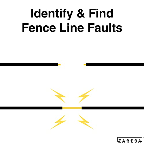 Zareba 8-Light Voltage Tester - Test Low Impedence and Standard Fence Chargers - Test between 600 and 7,000 Volts - RSVT8