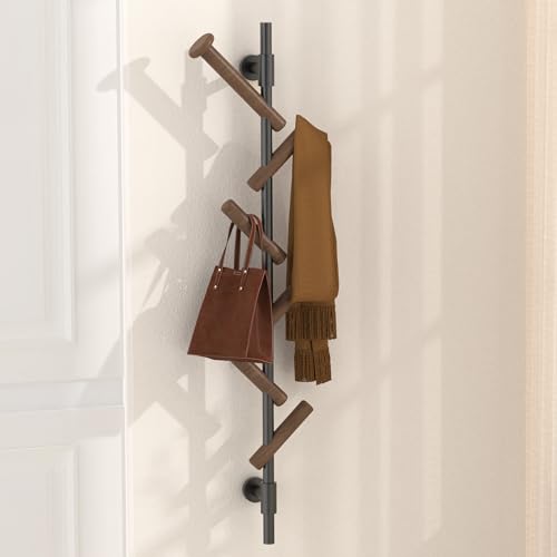 KES Vertical Coat Rack Wall Mount, 18/8 Stainless...
