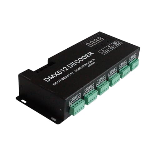 Décodeur 512 24 canaux RGB pour bande lumineuse LED et affichage tube
