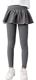 LEGGINGS MIT ROCK: Der Rock kommt mit 1/2 oder langen Leggings, perfekt für aktive Mädchen. Sie können frei laufen, klettern und springen!