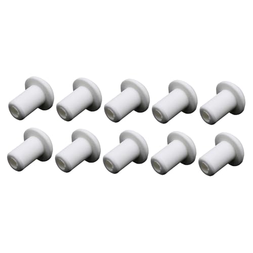 HEAVENGLOW 10x Lamp Wick Ceramic Holders Oil Lamp Wick Holder for Oil Candle Lamps Torch