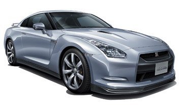 Aoshima 1/24 Nissan R35 GT-R With Engine Left Hand Drive