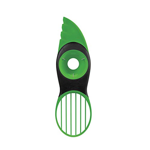 Oxo Good Grips 3'ü 1 arada Avokado Dilimleyici-Beyaz, tek beden, çoklu