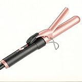 Lavbella Curling Tongs 1 Inch Curling Iron for Hair 30 Seconds Fast Heat Up Long Lasting Curls Auto Shut Off and Universal Voltage