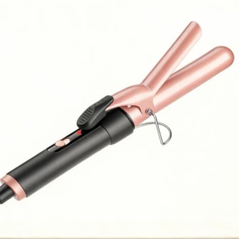 Lavbella Curling Tongs 1 Inch Curling Iron for Hair 30 Seconds Fast Heat Up Long Lasting Curls Auto Shut Off and Universal Voltage
