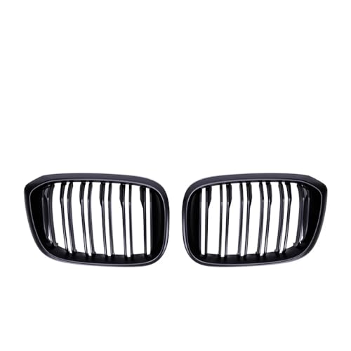 Grilles double lamelles pour X3 X4 G01 G02, calandre capot de voiture au style calandre noir