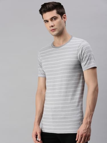 Image of ONN Men's Striped Relaxed Fit T-Shirt