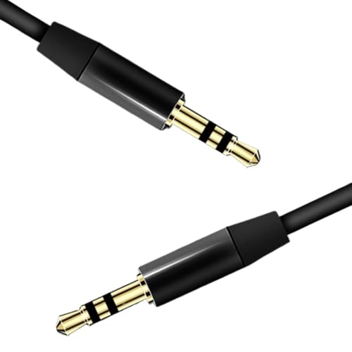 Cable de extensión de audio Jack 3.5mm, 1.2 m blanco miniatura 5