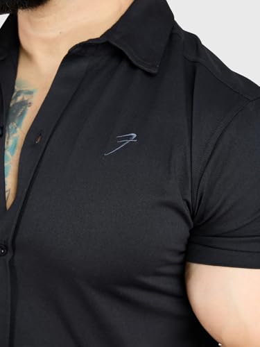 Image of FUAARK Mens Slim Fit Breathable, Lightweight & Stretchable Shirt for Casual wear