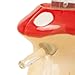 IEUDNS Hamster Water Bottle Mushroom Shape Leakproof Creative Cage Accessories with Stand for Hamsters Small Animals Rat Mice Gerbil, Red