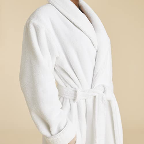 Brooklinen Luxury Cotton Bath Robe, Ultra Soft, Adjustable & Machine Washable – Premium Turkish Plush Robes for Women & Men4