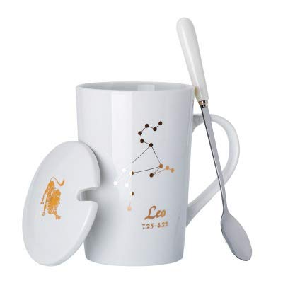 Tasse à eau léopard blanc pour savourer votre thé avec sérénité