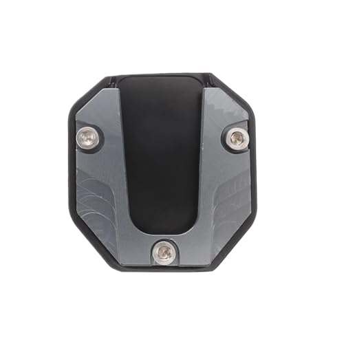 Patin béquille moto élargi en alliage d'aluminium usiné pour une protection durable