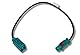 Audioproject A434 - Autoradio Antennenadapter Verlängerung Fakra - Fakra 30cm GPS Navi AM FM 4G LTE Kabel für Audi VW Seat Skoda Citroen Peugeot Opel Ford BMW Mercedes