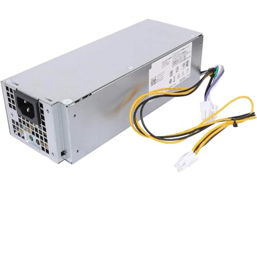 Upgrade 240W Power Supply for Dell Inspiron 3650 3656 Optiplex 3040 5040 7040 SFF HU240AM-00 AC240EM-00 L240NM-00 P/N: THRJK 04GTN5 4GTN5 H62JR 2P1RD AC240NM-00 B240NM-00 H62JR 3RK5T HU240NM-00 (8+4p)