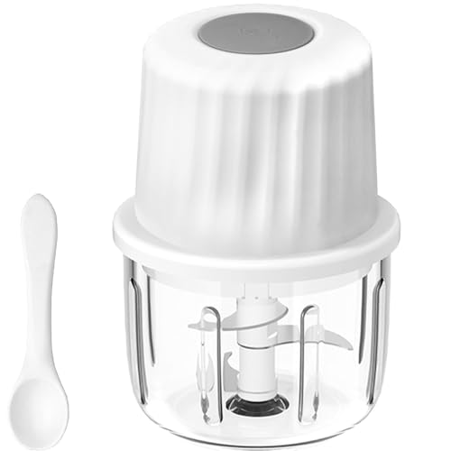 Luniquz Glass Bowl Garlic Chopper