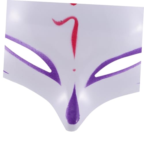 Masque renard et chat confortable pour éviter le maquillage d'Halloween | 4pcs