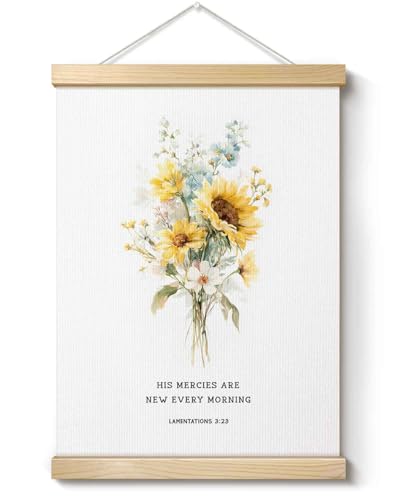 Écriture florale décorative pour nourrir la foi et embellir la chambre adulte
