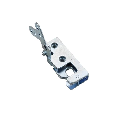 Press Type Mechanical Door Lock Concealed Toolbox Hasp Lock Industrial Cabinet Door Toggle Lock 1Pcs(DK618-7R)
