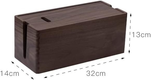 Kabelmanagementbox, Kabelaufräumbox, Kabel-Organizer-Box, Desktop-Kabelaufbewahrungsbox, Router-Rack, Set-Top-Box, Reihensteckdose