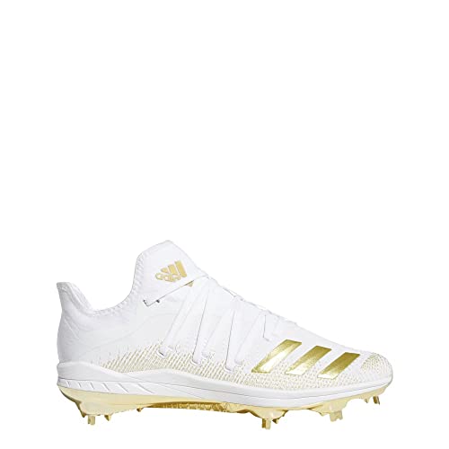 adidas Afterburner 6 Cleats Men's, White, Size 12