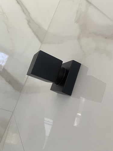 Acabamento Quadrado Para Registro De Banheiro Chuveiro Preto Fosco Metal Padrão Deca Polo Metais