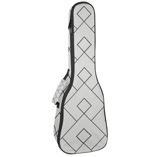 JRHEJTHH Housse imperméable durable pour ukulélé avec épaules réglables pour 53,3 cm, 58,4 cm, 61 cm, rembourrage épais, motifs géométriques abstraits, gris, Multicolore., 25.9x9x3.1in/66x23x8cm, - Les Beatles, Paul McCartney, John Lennon, RIngo Starr, George Harrison JRHEJTHH Housse imperméable durable pour ukulélé avec épaules réglables pour 53,3 cm, 58,4 cm, 61 cm, rembourrage épais, motifs géométriques abstraits, gris, Multicolore., 25.9x9x3.1in/66x23x8cm,