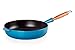 Le Creuset, Sauteuse en Fonte Émaillée, Ronde, Ø 28 cm, Compatible avec Toutes Sources de Chaleur (Induction Incluse), 2.952 kg, Bleu Marseille
