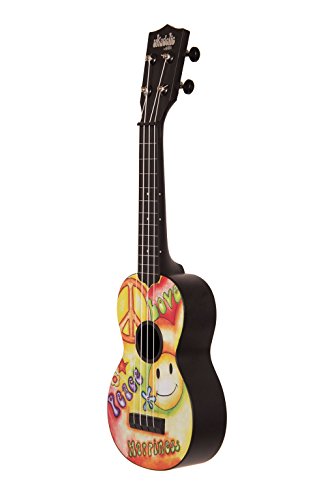 Kala KA-SU-PEACE Ukulélé soprano avec housse de transport, accordeur, DVD d’instructions Austin Bazaar et chiffon de… - Les Beatles, Paul McCartney, John Lennon, RIngo Starr, George Harrison Kala KA-SU-PEACE Ukulélé soprano avec housse de transport, accordeur, DVD d'instructions Austin Bazaar et chiffon de… – Image 4