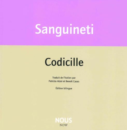  Codicille