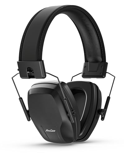 ProCase Hearing Protection Ear Muffs SNR 29dB, Noise Cancelling Headphones for Adults/Teen,...