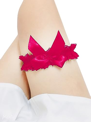 Image of Blue Garters for Bride Wedding Garter Set for Bride Bridal Garter Leg Thigh Blue