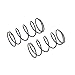 Team Associated 13mm Front Shock Springs Orange ASC91945 Electric Car/Truck Option Parts
