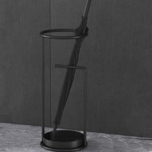 Porte-parapluies en métal, support autoportant de rangement pour entrée de bureau