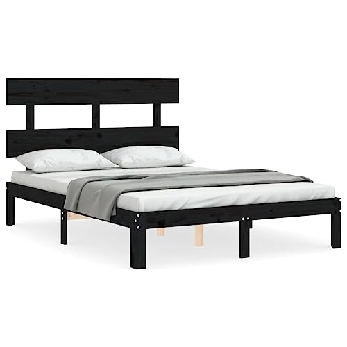 Cabeceros de Cama 135 Negro Marca Generico