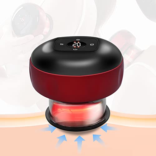 Smart Electric Cupping Therapy Set,Portable Back Massager 12 Leve...