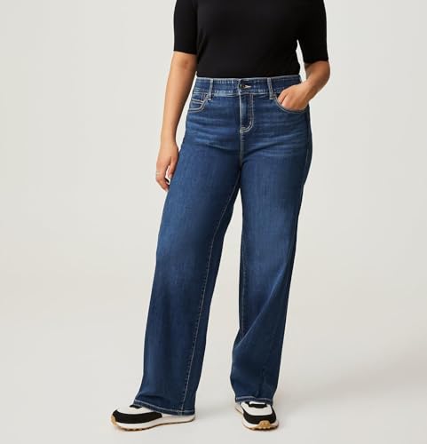 Torrid Women's Plus Size Jeans - Bombshell Wide Leg High-Rise Jean2